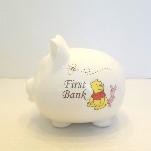 Disney Winnie the Pooh "First Piggy Bank" - Adorable Keepsake - Picture 4 of 10